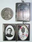 St Gemma Galgani Photo  ex Capsa  Relic Locket--very Nice   