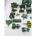 Ertl John Deere 1 64 Die Cast Farm Toy Lot Tractors Combines Implements 20 pc