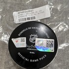 Nhl Official Game Used Puck Detroit Red Wings Vs Colorado Avalanche 1 31 26
