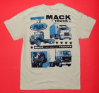 Mack Trucks Bulldog Dump Truck 18 Wheeler T Shirt Tee Men Medium Sz M New