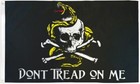 Don t Tread On Me Pirate 3 X 5 Ft Flag   6ft Spinning Tangle Free Pole   Bracket