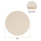 3pcs Wool Felt Polishing Pads 3 Inch Buffing Wheel Polish Pad Flocking Back