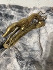 Brass Greyhound Dog Figurine Sculpture