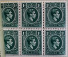 Jamaica Stamps   148-9 Mnh Xf Lot Of 4 Unexploded Booklets Scott Value  380 00