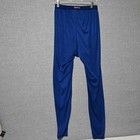 Patagonia Capilene Base Layer Pants Mens Vintage Large Blue Usa Made