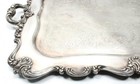 Vintage W s Blackinton Victorian Large Footed Silverplate Serving Tray 28  X 20 