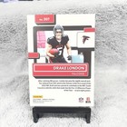 2022 Panini Donruss Drake London  307 Press Proof Premium Rc Falcons