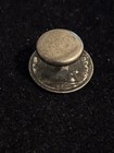 Vintage Love Token Repurposed Seated Liberty Dimebutton Cuff Link Stud Bean Back
