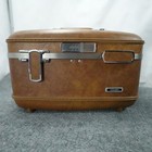 American Tourister Vintage Escort Travel Train Cosmetic Makeup Case Luggage Usa
