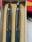 Parker Jotter Ballpoint Pen Mechanical Pencil Set 7-780-3  5  Medium Gray