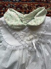 Vintage Mayfair Baby Girl 2 Piece Pink Green Floral Dress Size 18 Months 80s