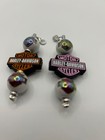 2x Harley-davidson His And Hers Zipper Pulls With Clip