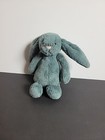 Jellycat London Bashful Forest Bunny Rabbit Green Plush 6 Super Rare Small
