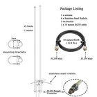 Dual Band 2m 70cm Ham Radio Antenna  Vhf Uhf 2 Meter 70 Cm Antennas With 10meter