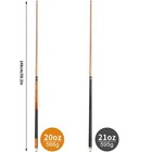 20oz 21oz 2 Set Of 58 Inch Canadian Maple Billiard Pool Stick Pool Cue Stick