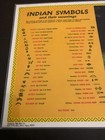 Vintage Indian Symbols And Their Meanings Placemat Petley Studios Arizona
