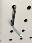  250 Pack  Angle 1 1 2  Metal Peg Garage Hanger Hooks   1 8 To 1 4 Inch Pegboard