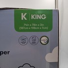 Serta Cool Nights 3-inch Gel Memory Foam Mattress Topper Washable  King   m4-a3 