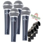 Cardioid Dynamic Vocal Microphones - Singing Karaoke Recording Studio Mic Pack