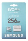 Samsung Evo Plus Micro Sdxc 256gb Card With Sd Adapter For Galaxy A15 a25 a35   