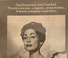 Lot Of Joan Crawford Mommie Dearest Ad-book Bette Davis Card-postcard Baby Jane