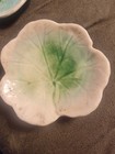 2 Antique Gsh Griffen Smith Hill Geranium 3  Butter Pats