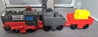 Geotrax Remote Control Train Workin Town Railway W Coal Car Red Car Read Works 3