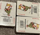 New Deluxe Designer Series 79 Cents Rare Vintage Sealed 3 Decks Of Playing Cards