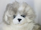 Russ Yomiko White Gray Cat Plush Kitten 12 Inch Stuffed Animal Toy