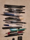 Lot Of Vintage Ballpoint Pen Pencils Parker Desk Estate Junk Drawer Gold Pearl
