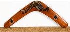 Traditional Australian Boomerang 19  Hardwood Hand-painted Handcrafted