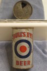 1930s Bull s Eye  O i Irtp Flat Top Beer Can Golden West  Oakland  California