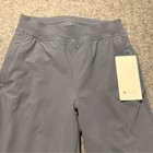 Lululemon Jogger Pants Womens 4 Gray Athletic Adapted State High Rise Ankle Nwt