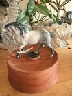 Schleich Horse Figure Andalusian Stallion Gray 13607 Retired 2005 D-73527 