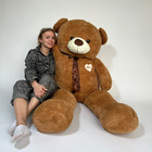 Huge 5ft Tall Teddy Bear - Soft High Quality Plush - Love Themed Valentines Gift
