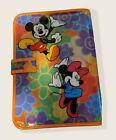 Vintage Mickey Minnie Mouse Planner Organizer 2002 Plastic Spiral 3 Ring Binder