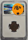 1863 Detroit Mi  Broeg   Gerber  Butchers Civil War Token F-225k-1a Ngc Xf 45 Bn