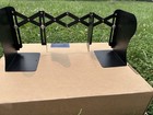 Set Of 3 Black Metal Adjustable Bookends Set Of 4 Industrial Modern Matte Finish