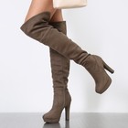 Women s Sexy Over The Knee Boots Fashion Thigh High Ladies Sexy High Heel Boots