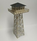 O Scale Forest Fire Watch Tower Kit - Laser Cut Model Train Scenery Building