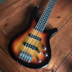 Sunburst 5 String Electric Bass Guitar 24-frets With Gig Bag And Accessories