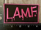Lamf Embroidered Patch Johnny Thunders New York Dolls Duff Mckagan Gnr 4x2                