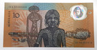 1988 Issue Australia  10 Polymer Note-pick  49a Gem Unc