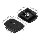 Tripod Quick Release Plate Camera Tripod Adapter Mount Replacement Model 1