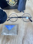 Harry Potter Collectors Lot Figure Snack Box Sorting Hat Medallion Glasses