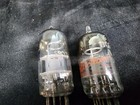 Pair Of 6bq7a Amplifier Vacuum Tube Tested Strong