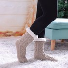 Linemin Womens Slipper Socks Winter Warm Fleece Lined Socks Cozy Soft Thick F   