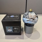 Rare   New In Box The Plaza Black Round Ball Ornament  Made In Poland 