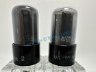 Rca  6sn7gt Gray Glass Staggered Black Plate Tubes Platinum Matched On At1000