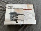 Toogel Hook On Chair  Clip On High Fold-flat Storage Portable Baby Feeding Seat